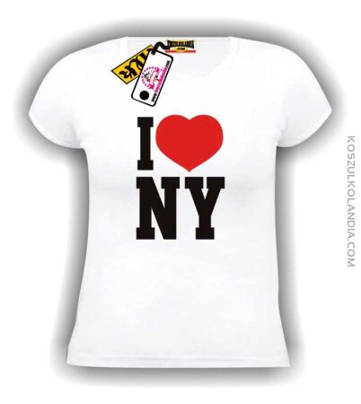 I love NY - koszulka damska