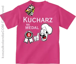 Kucharz na medal-koszulka dziecięca fuchsia