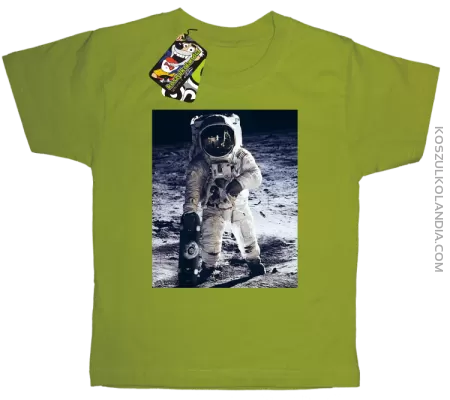 Kosmonauta z deskorolką - koszulka dziecięca 