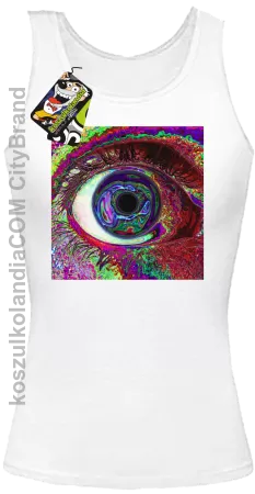 PSYCHODELIC EYE - Top damski