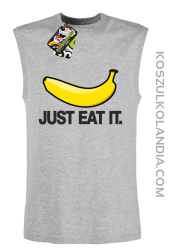 JUST EAT IT Banana - Bezrękawnik męski melanż 