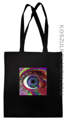 PSYCHODELIC EYE - Torba EKO czarna 