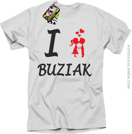 I LOVE Buziak - Koszulka Męska
