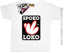 Spoko Loko - koszulka dziecięca - biały