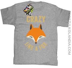 Crazy like a Fox - Koszulka dziecięca melanż