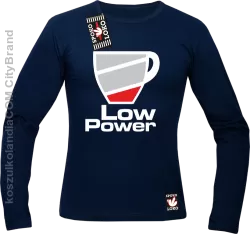 LOW POWER - Longsleeve męski granat 