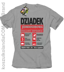 DZIADEK - Jednoosobowa działalność gospodarcza - koszulka męska - Melanż