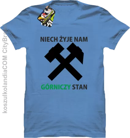 Niech żyje nam górniczy stan - Koszulka męska 