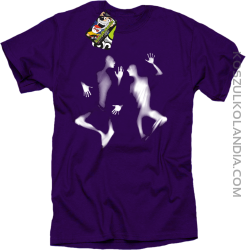 Halloween Utracone dusze - koszulka męska fioletowa