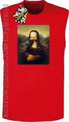 MonaLisa Mother Ducker - Bezrękawnik męski czerwony 