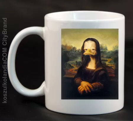 MonaLisa Mother Ducker - Kubek ceramiczny