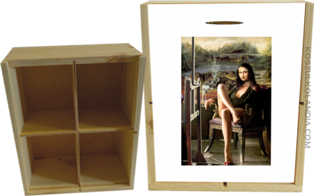 Mona Lisa Model Art - Skrzyneczka ozdobna 