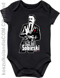 Jan III 3 Sobieski ala GodFather - Body dziecięce czarne 