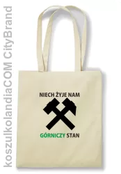 Niech żyje nam górniczy stan - Torba EKO beżowa 