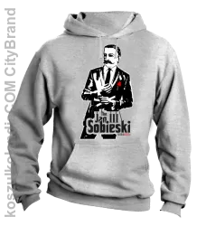 Jan III 3 Sobieski ala GodFather - Bluza męska z kapturem melanż 