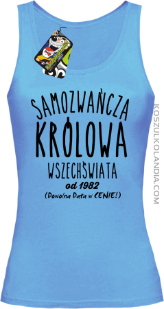 Samozwańcza Królowa wszechświata - Top damski 