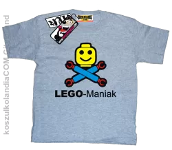 Lego Maniak - niepowtarzalna koszulka dziecięca - melanż