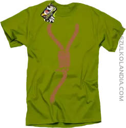 Sznur wisielczy - Koszulka męska kiwi