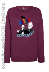 Fantomas Louise de Funes - bluza damska standard burgundowa