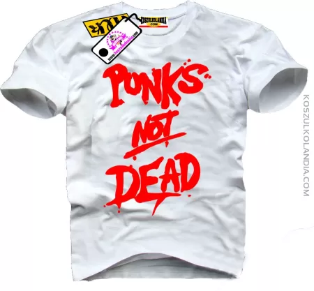 Punks not dead- koszulka męska