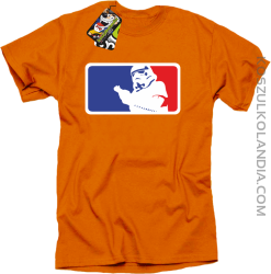 Szturmowiec NBA Parody - Koszulka męska pomarańcz 