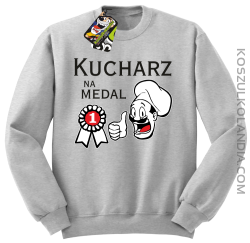 Kucharz na medal-bluza bez kaptura melanż