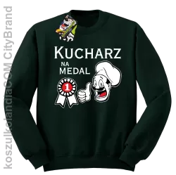 Kucharz na medal-bluza bez kaptura butelkowa