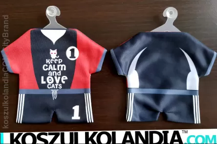 Keep calm and love cats  - MINI KOSZULKA 