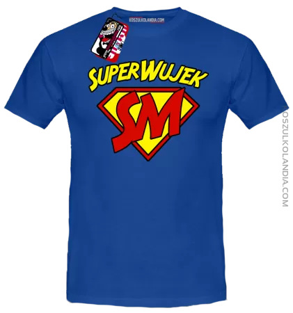 SUPER WUJEK - koszulka dla wujka 