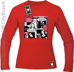 Czeski Film Część 1 Akcje Miłosna -  Longsleeve męski czerwony 