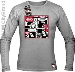 Czeski Film Część 1 Akcje Miłosna -  Longsleeve męski melanż 