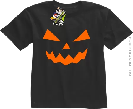 Halloween Face - koszulka dziecięca 