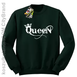 Queen Simple - Bluza standard bez kaptura butelkowa 