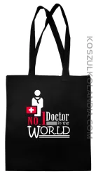 No1 Doctor in the world - Torba EKO czarna 