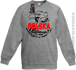 Polska Wielka Niepodległa - Bluza dziecięca standard bez kaptura melanż 
