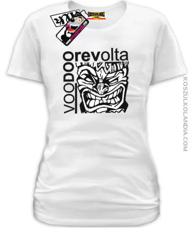 Voodoo Revolta Face - koszulka damska