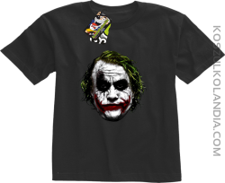 Joker Face Logical - koszulka dziecięca czarna