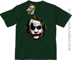 Joker Face Logical - koszulka dziecięca butelkowa