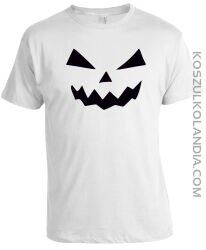 Halloween FACE - koszulka męska