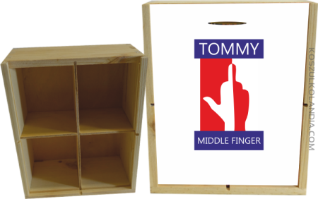 Tommy Middle Finger - Skrzyneczka ozdobna 