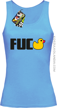 Fuck ala Duck - Top damski błękit 