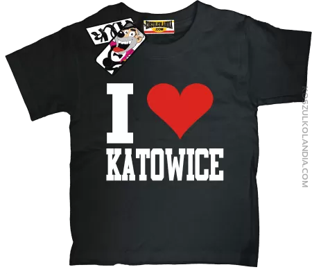 I love Katowice - koszulka dziecięca