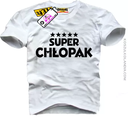 Super Chłopak - Koszulka Męska