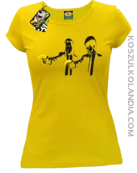 Banana Boys - koszulka damska żółta 