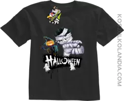 Halloween Kids Party Super Ghosts - koszulka dziecięca czarna