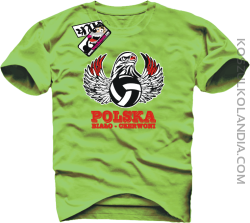 Polska walczy - koszulka męska - kiwi