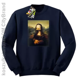 MonaLisa Mother Ducker - Bluza męska standard bez kaptura granat