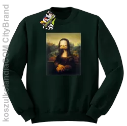 MonaLisa Mother Ducker - Bluza męska standard bez kaptura butelkowa 