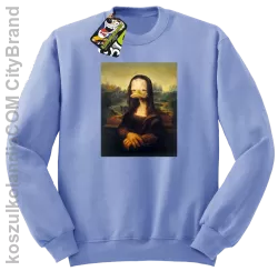 MonaLisa Mother Ducker - Bluza męska standard bez kaptura błękit 