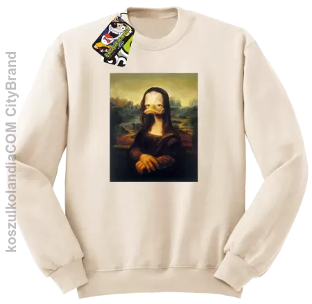 MonaLisa Mother Ducker - Bluza męska standard bez kaptura